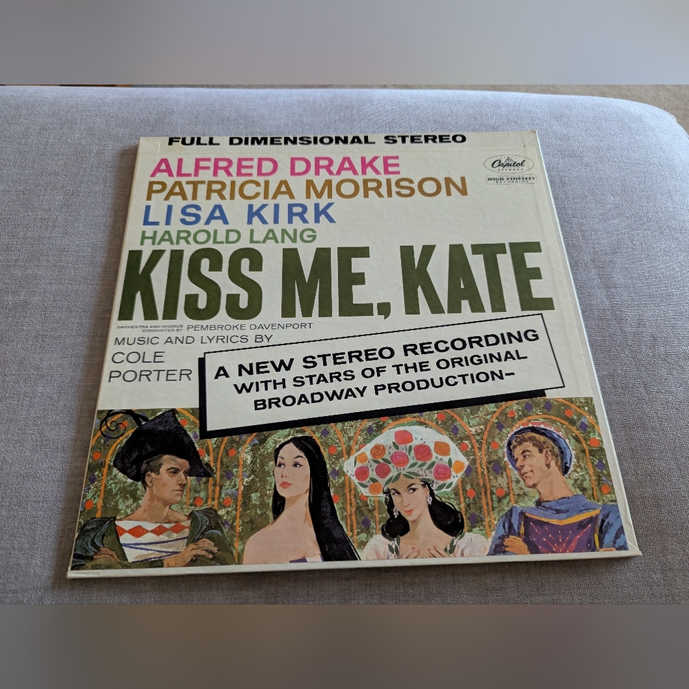 Kiss Me Kate Musical Soundtrack LP Vinyl Record